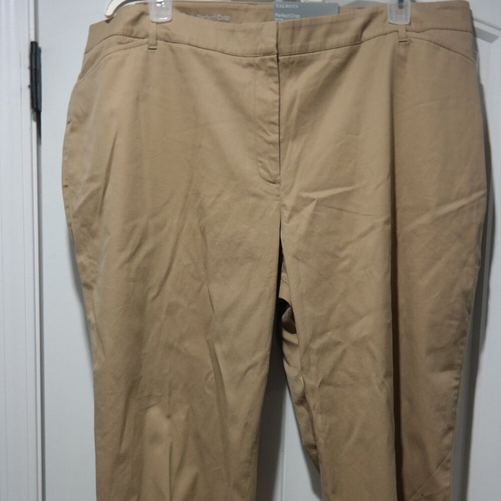 Womens Talbots Cropped Pants